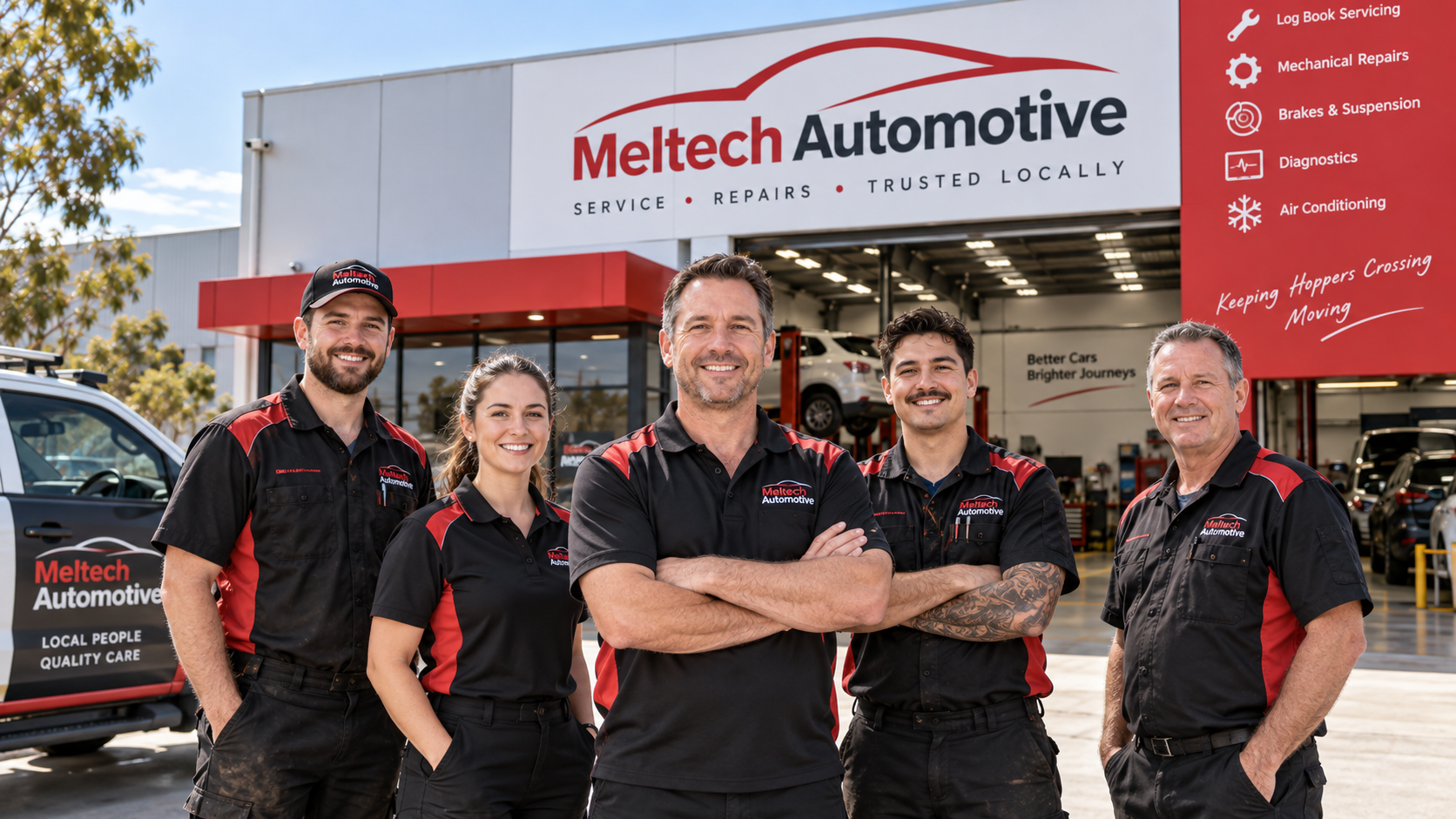 Meltech Automotive team photo
